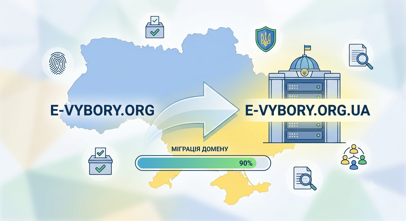 Нова адреса проекту e-vybory